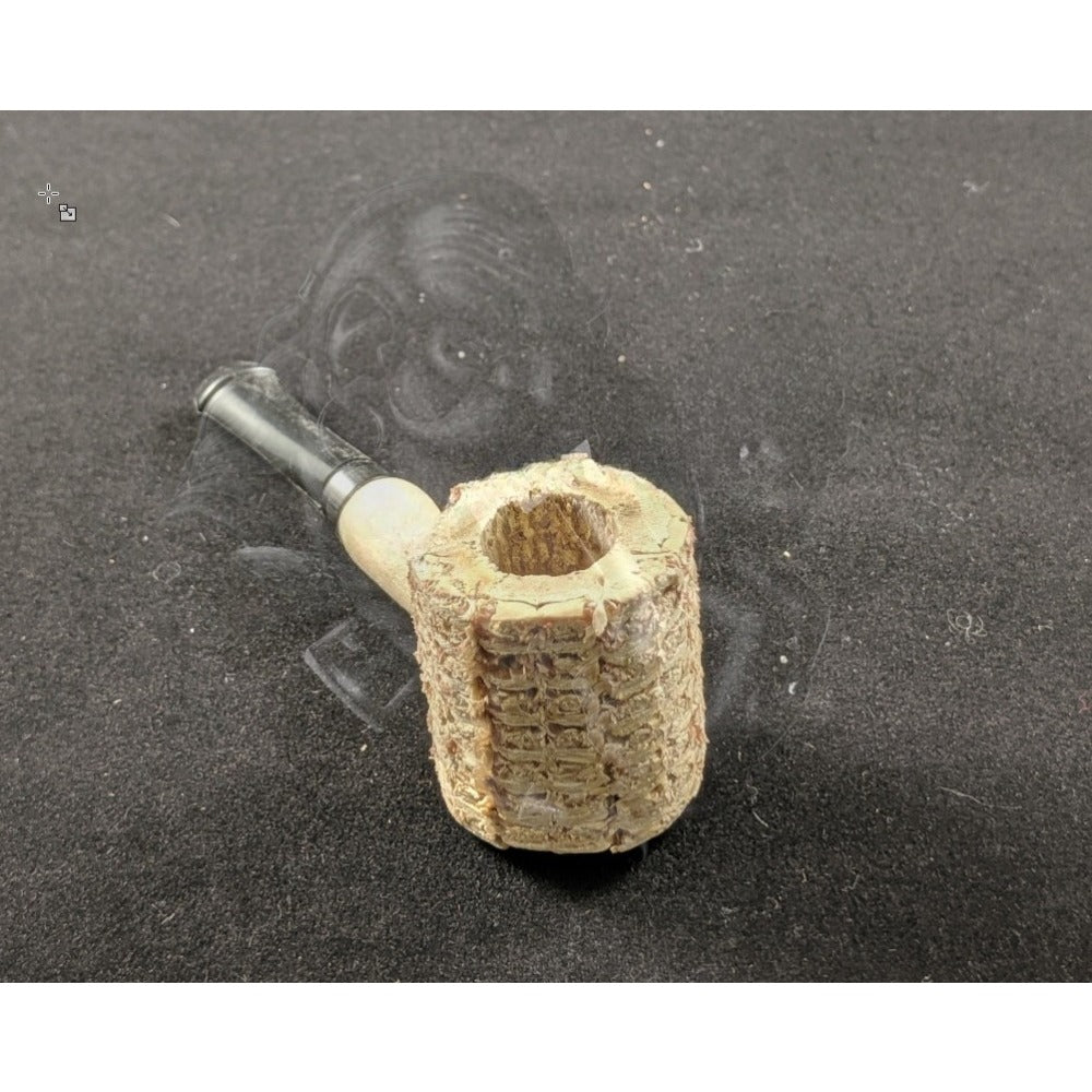 2-Piece Classic Corn Cob Pipe Set with 5 Complimentary Screens