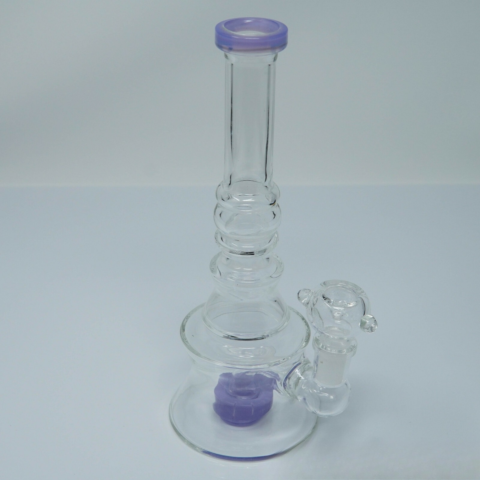 8.5” Purple Slime Hookah Water Pipe Bong Tobacco Smoking Pipe.