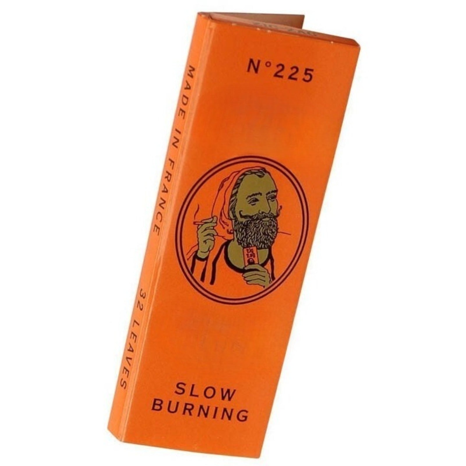 1/4 - French Orange Rolling Paper, (Box of 24 Booklets)