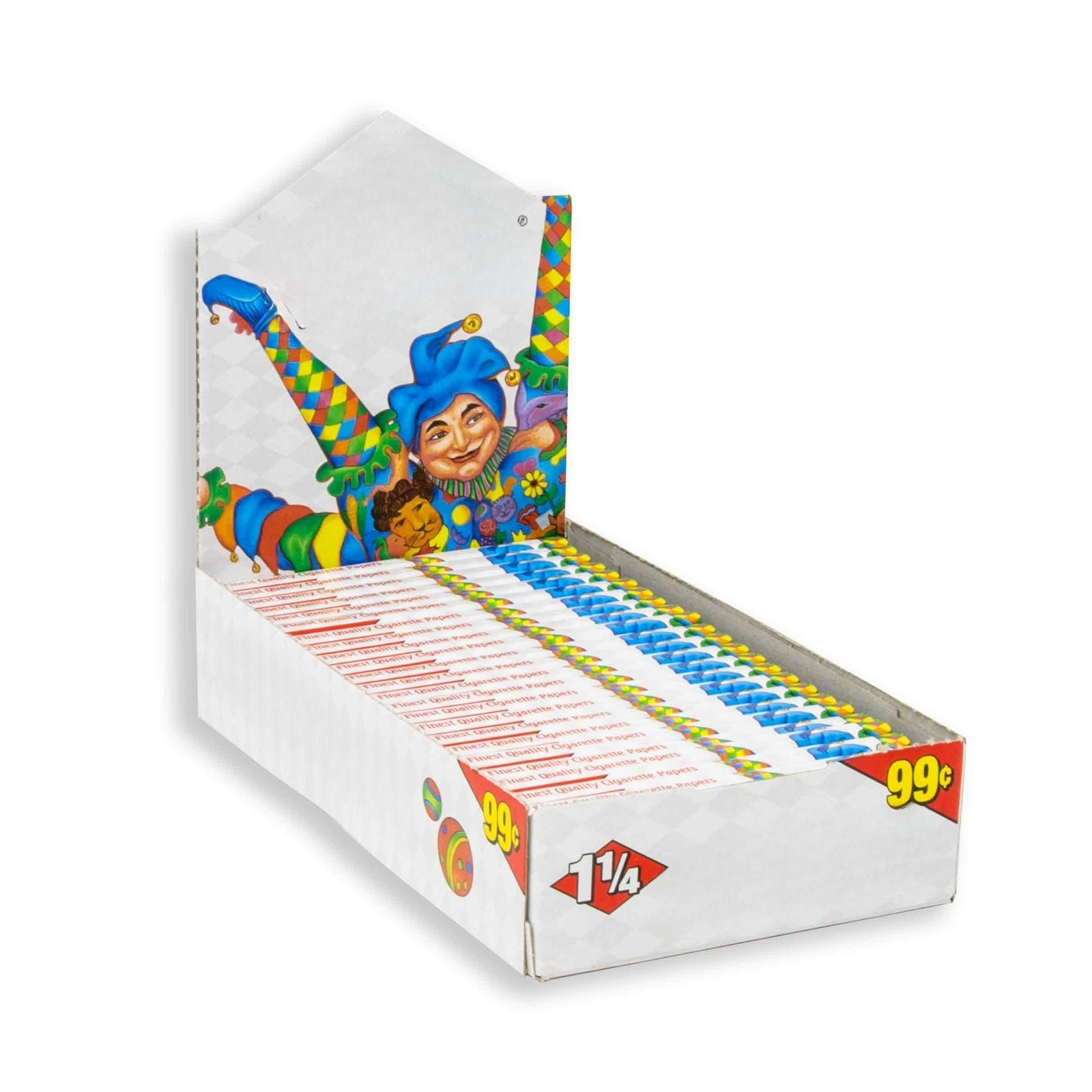 Rolling Paper 1 1/4 Original Cigarette Papers 1.25 Size (Full Box of 24)