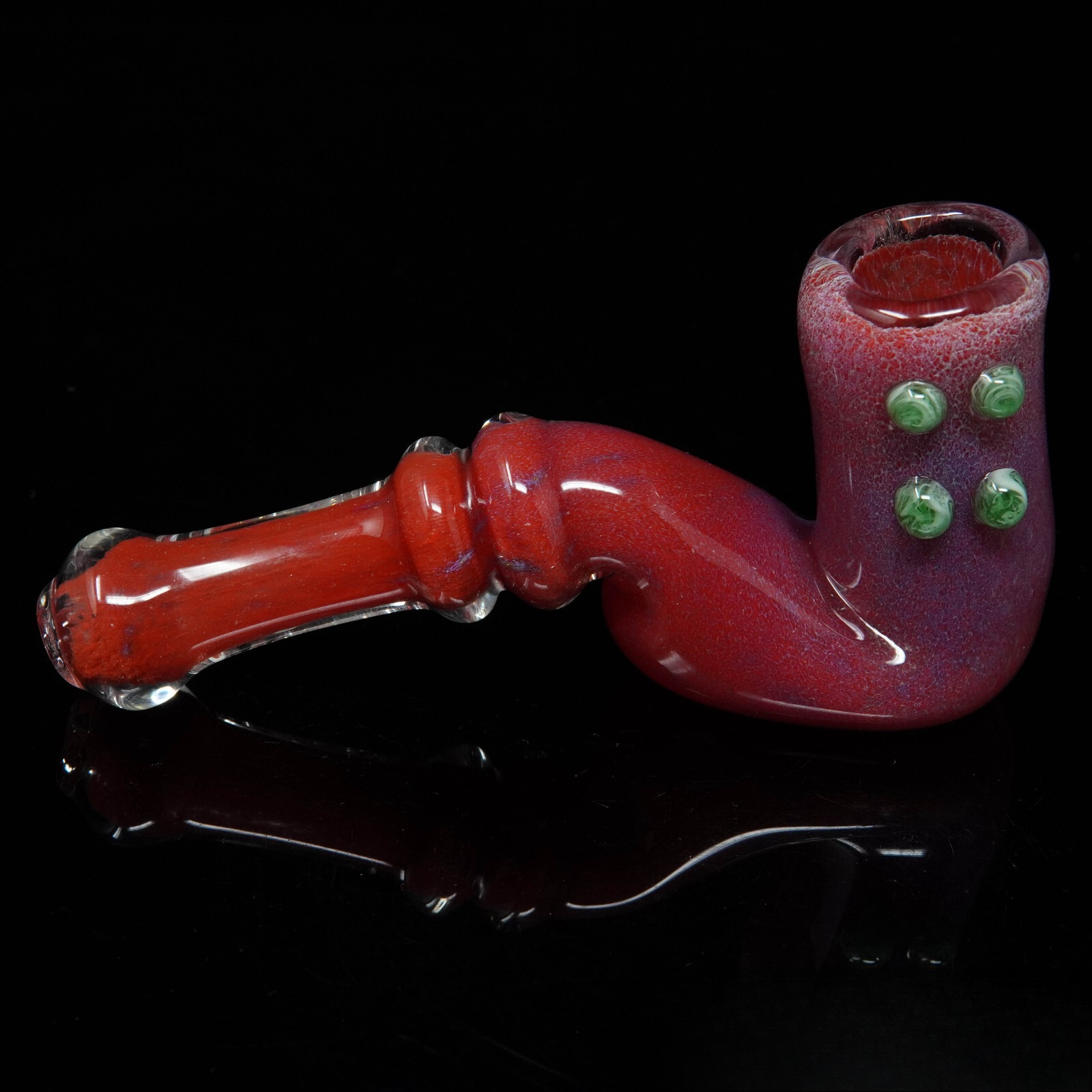 5.5" Flat Dotted Sherlock Tobacco Smoking Pipe Thick Collectible Pipes.