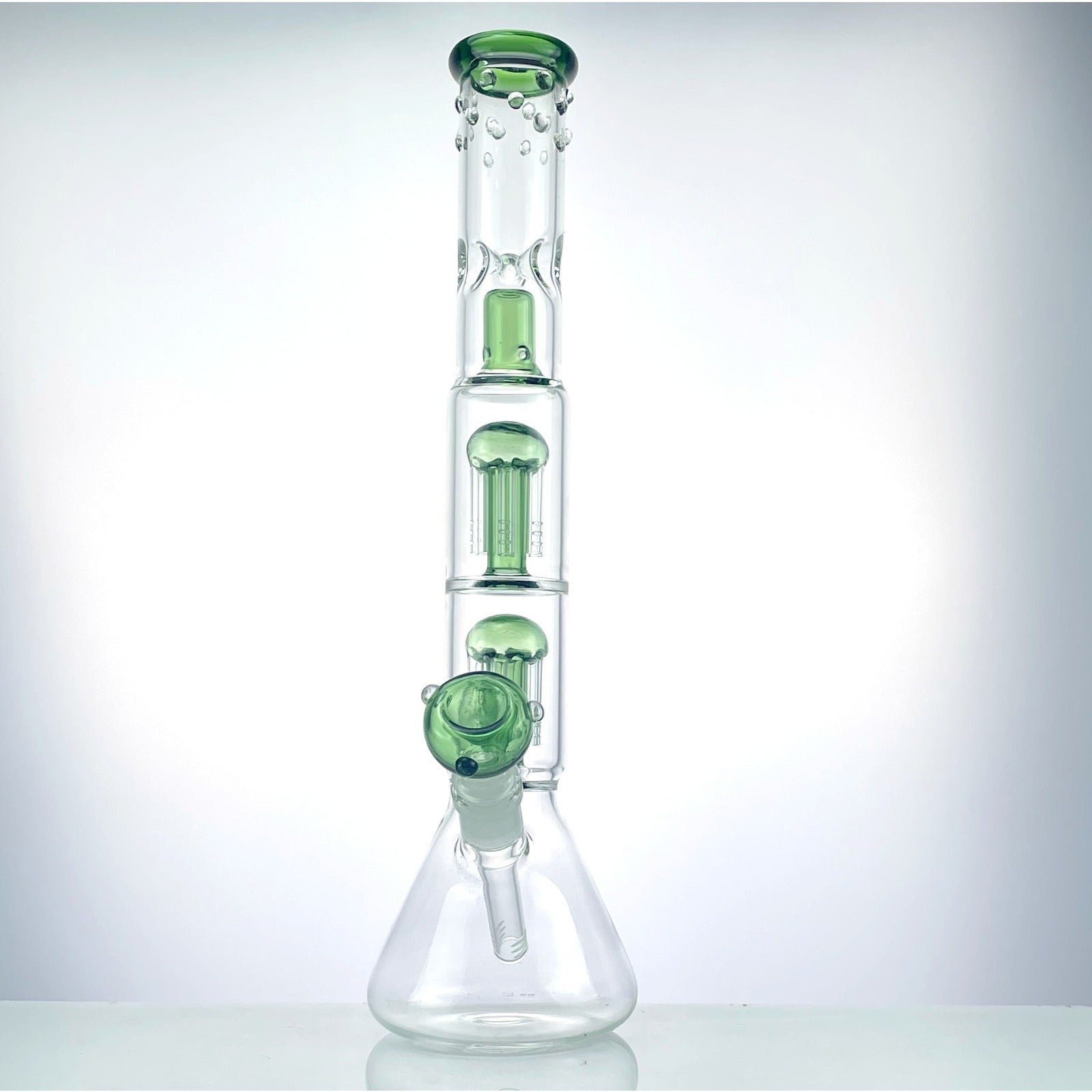 16 Glass Bong Glass Water Bongs Bowl Tornado Percolate Pipe Hookahs 14mm Bowl