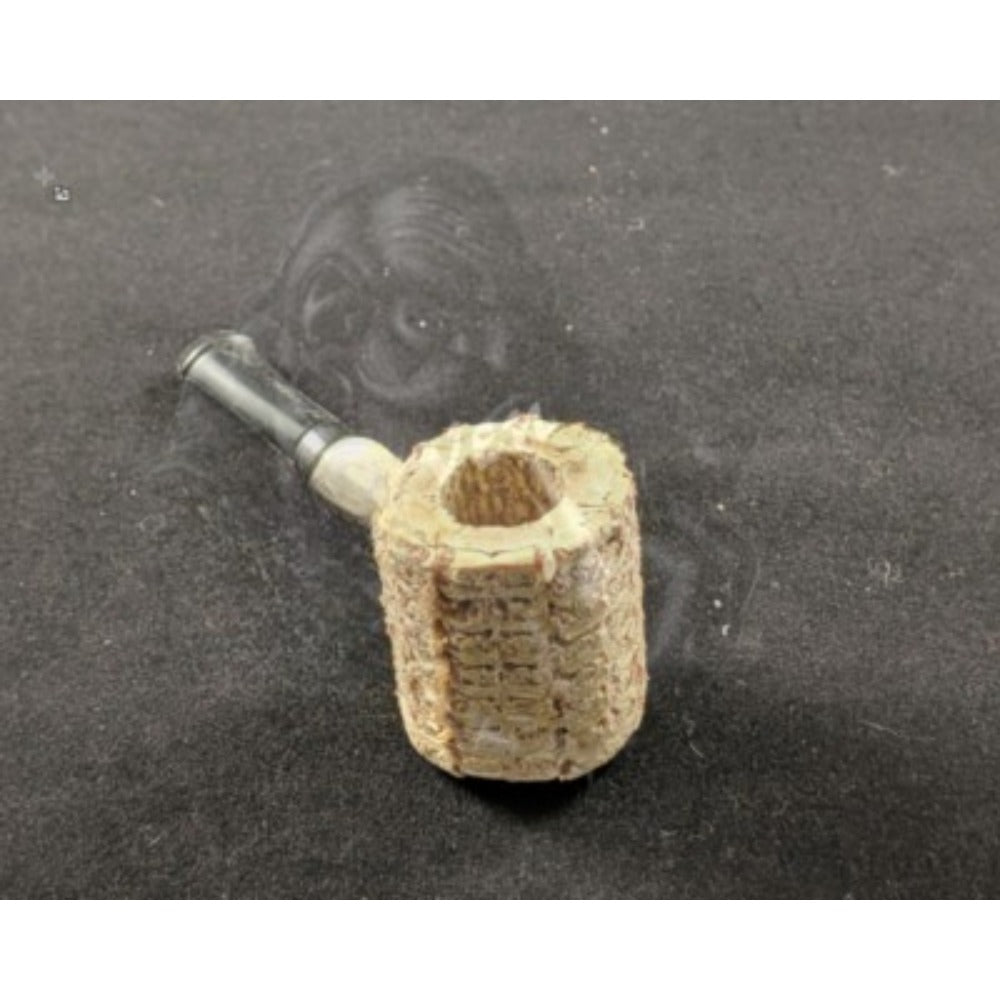 2-Piece Classic Corn Cob Pipe Set with 5 Complimentary Screens