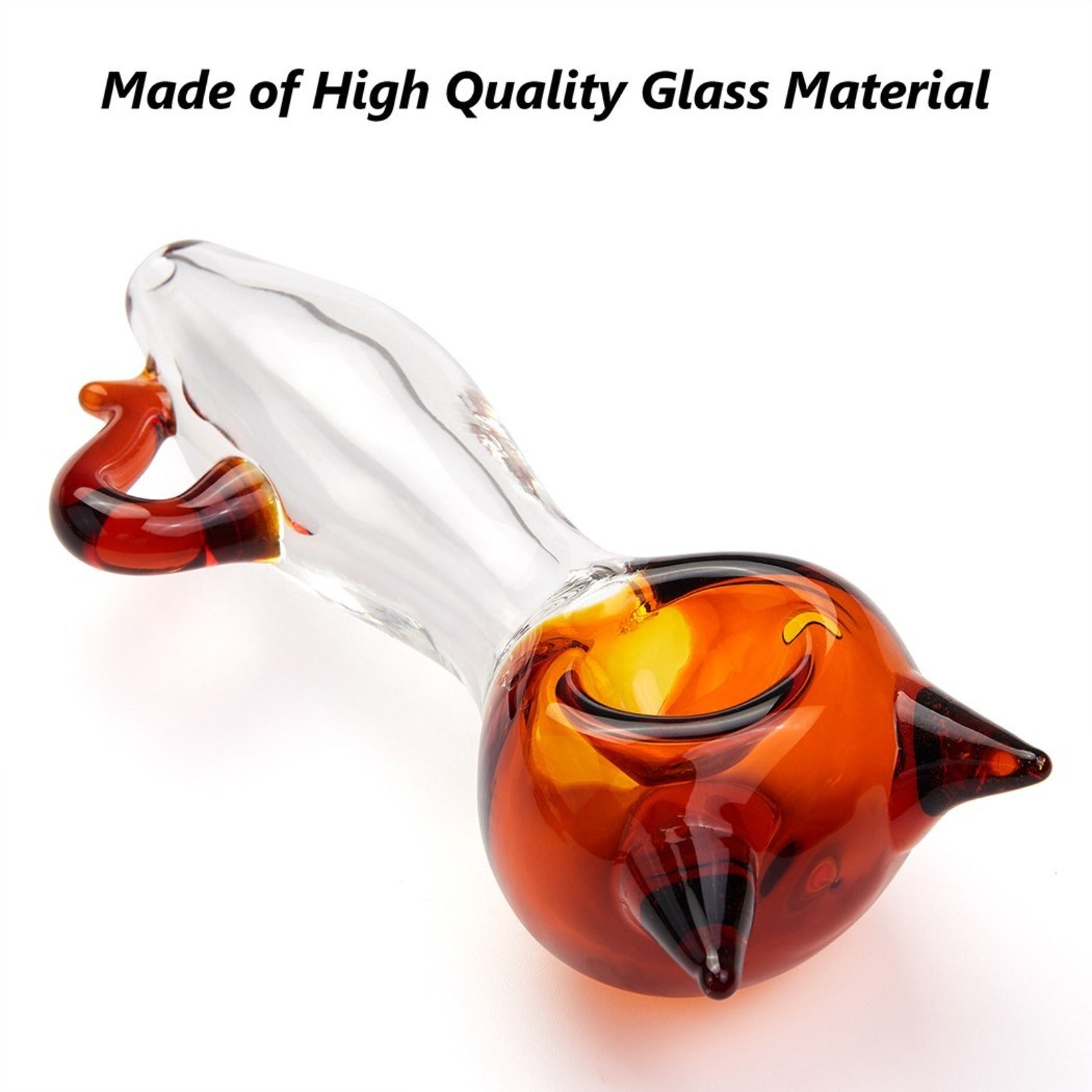(Pack of 2) 4" Tobacco Smoking Glass Pipe Collectible Handmade Pipes with Box M2