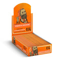 1/4 - French Orange Rolling Paper, (Box of 24 Booklets)