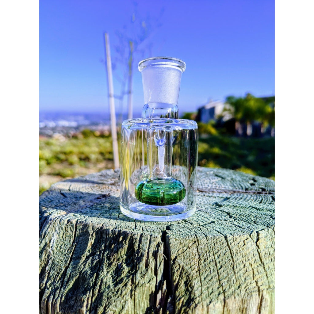 Quality 14mm 45° Lil Sweety Emerald Ash Catcher For Tobacco Water Pipe Bong