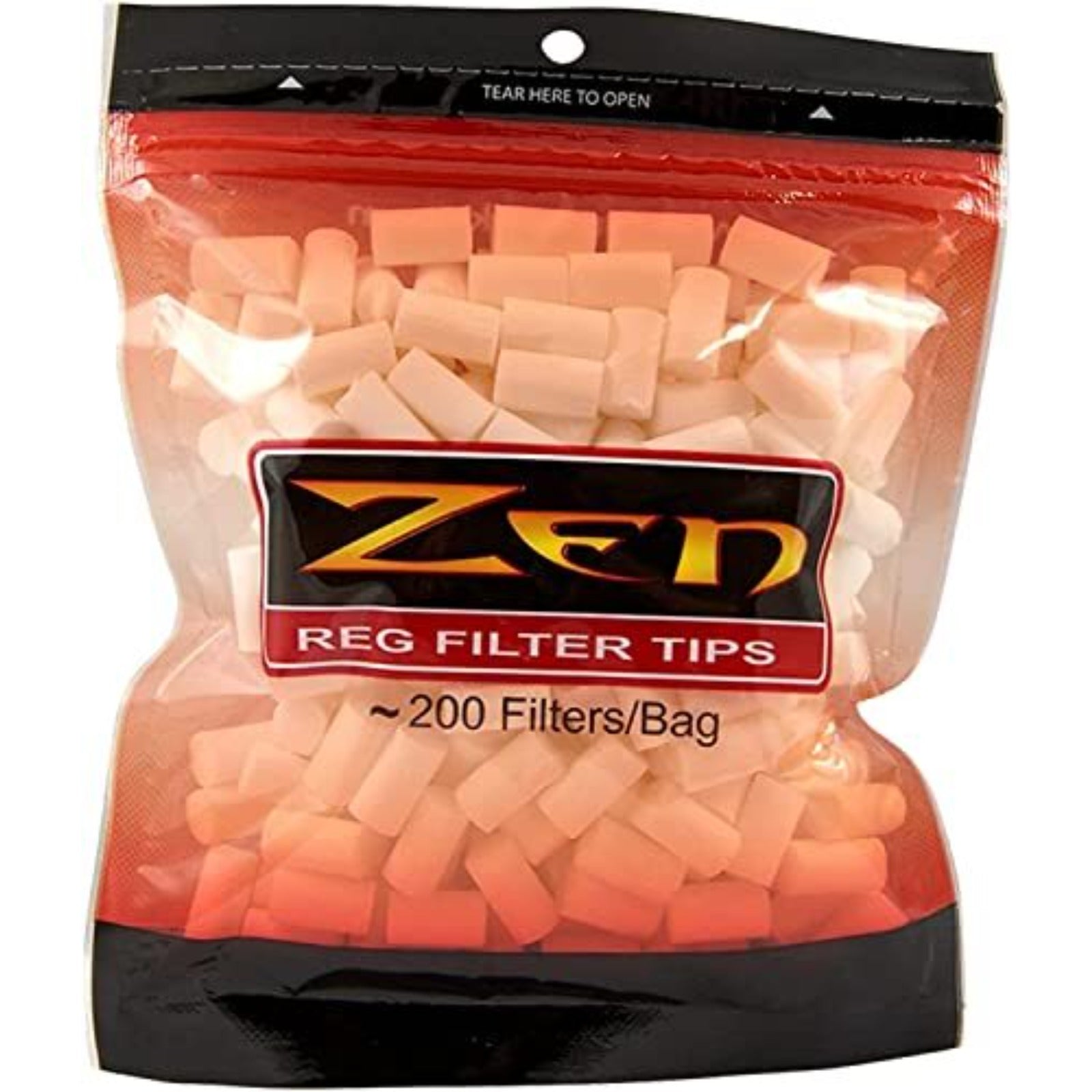 Regular Cigarette Filter Tips 200 Count Per Bag (Pack of 5)