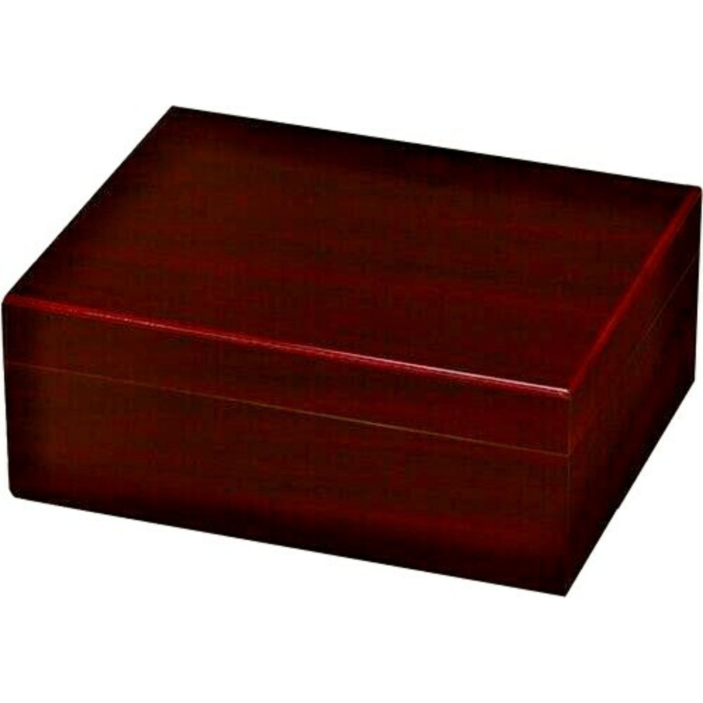 Humidor Supreme Asti Classic Cigar Humidor Wood Box, Cherry - 15 Cigars Storage