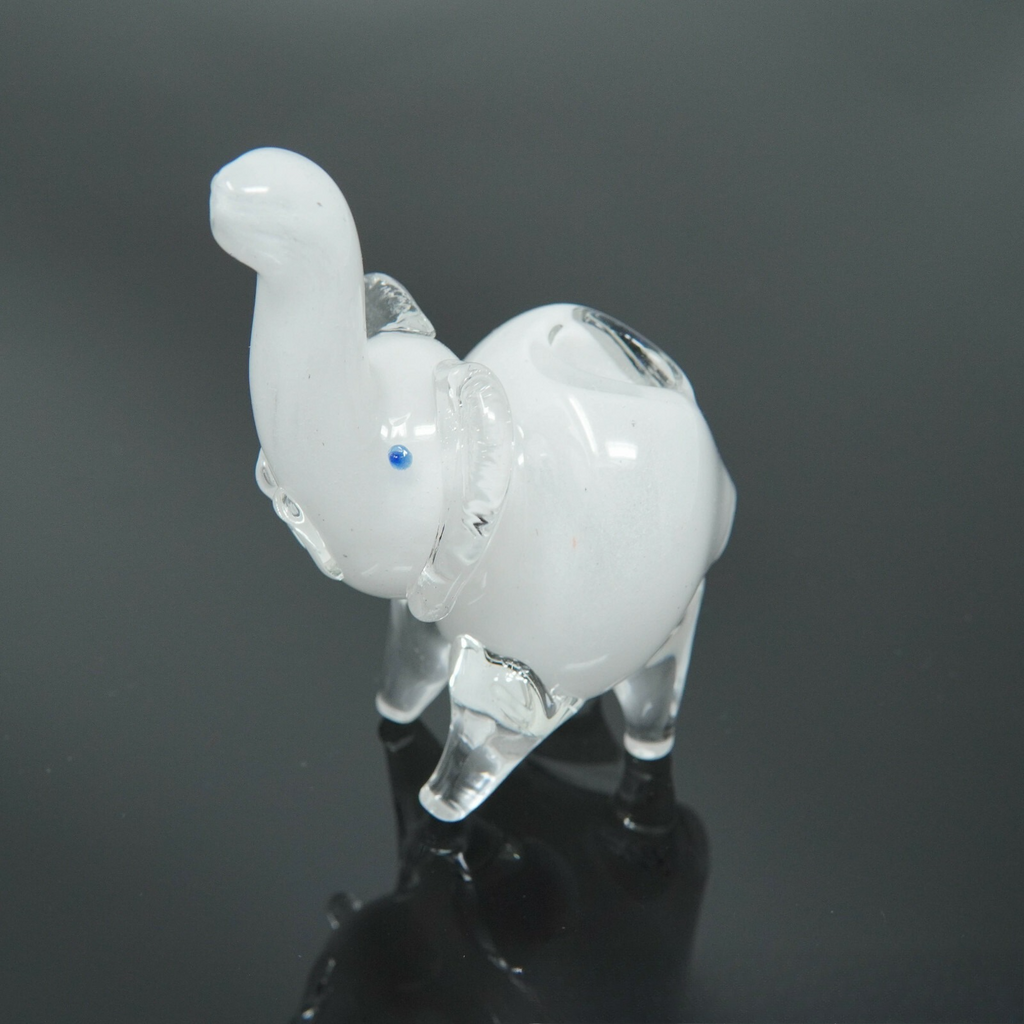3" Mini Elephant Animal Tobacco Smoking Pipe Thick Collectible Pipes.