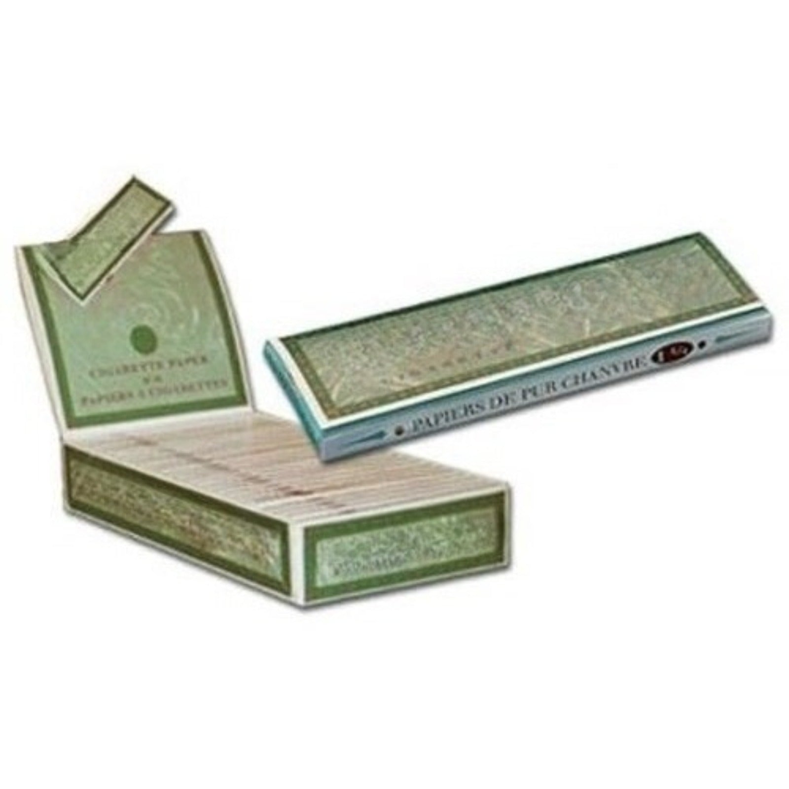 Pure Hemp Rolling Paper Classic 1 1/4 Medium Size Cigarette Papers (Box of 25)