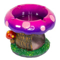 Mushroom House Ashtray - 5.5" x 4.5" Ashtray, Sturdy and Whimsical