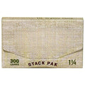 1/4 Stack Pak Cigarette Rolling Papers 300 Leaves (1 Booklet)