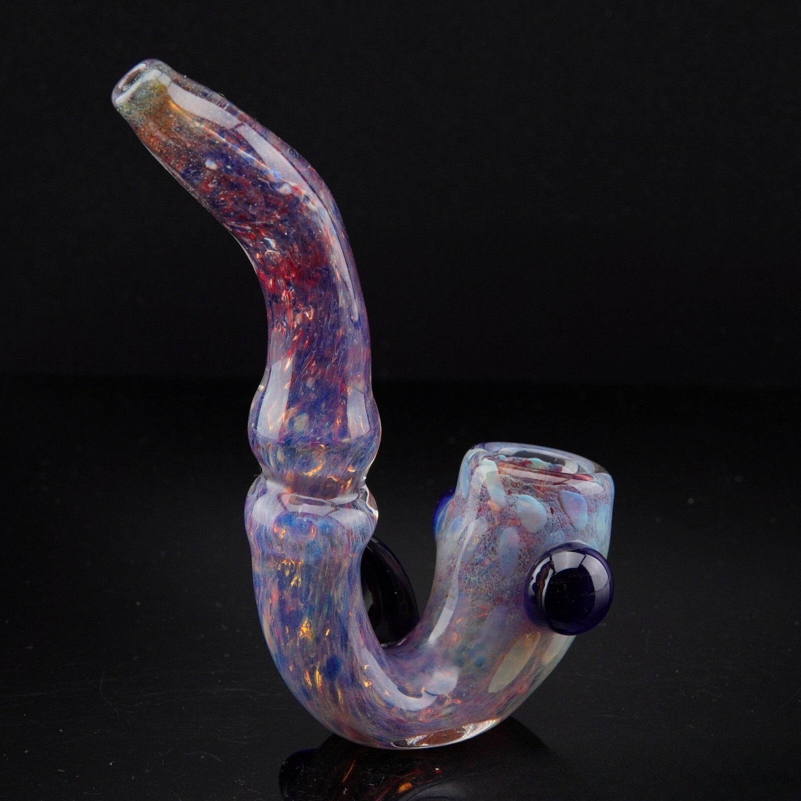 6" Spiked Sherlock Tobacco Smoking Pipe Thick Collectible Glass Pipes