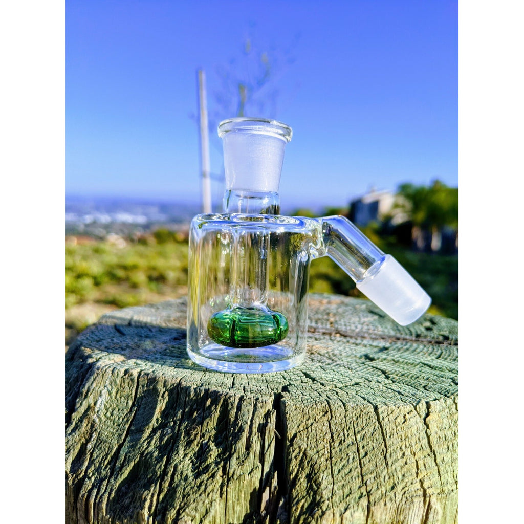 Quality 14mm 45° Lil Sweety Emerald Ash Catcher For Tobacco Water Pipe Bong