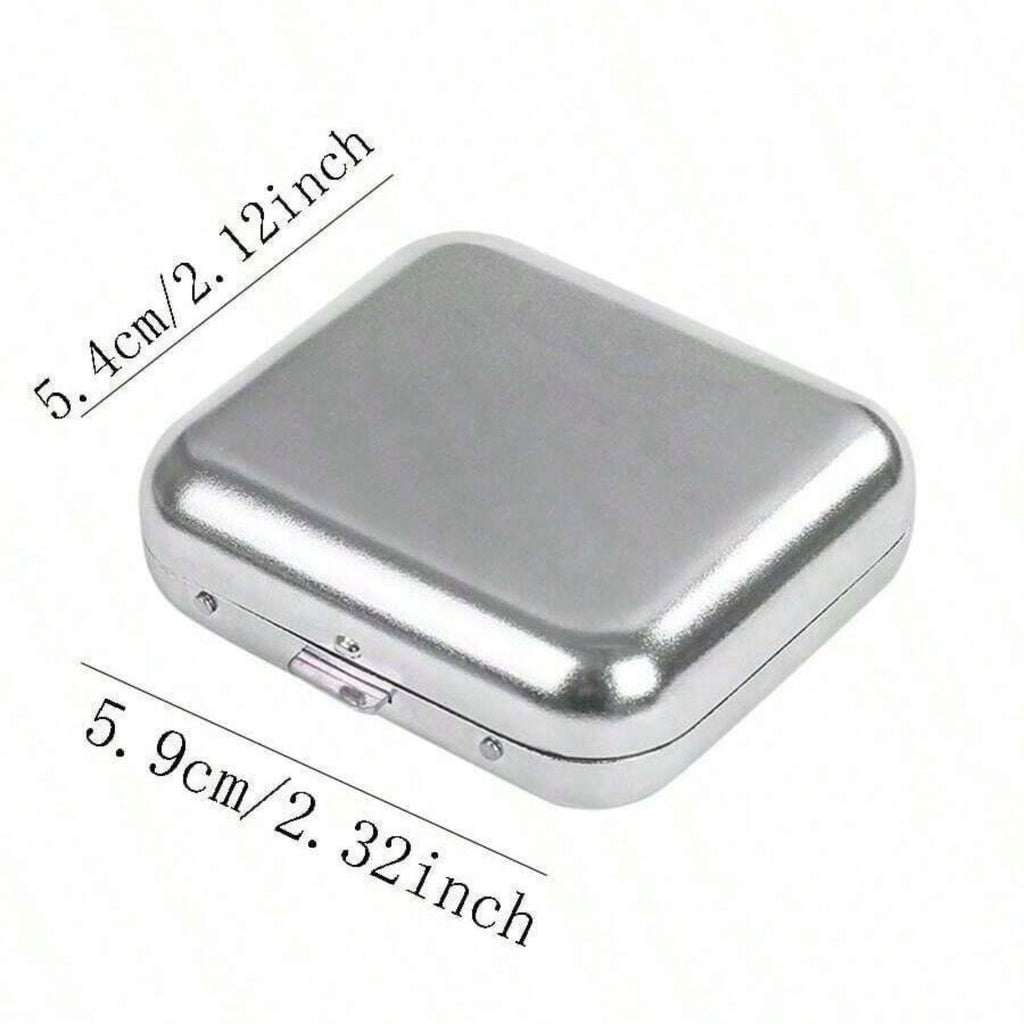 Mini Portable ASHTRAY Metal Car Pocket Ashtray Windproof Cigarette Ashtray W/Lid