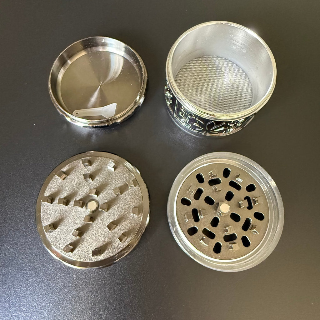 2.5 inch Ashtray Magnetic lid Herb Grinder Spice Crusher