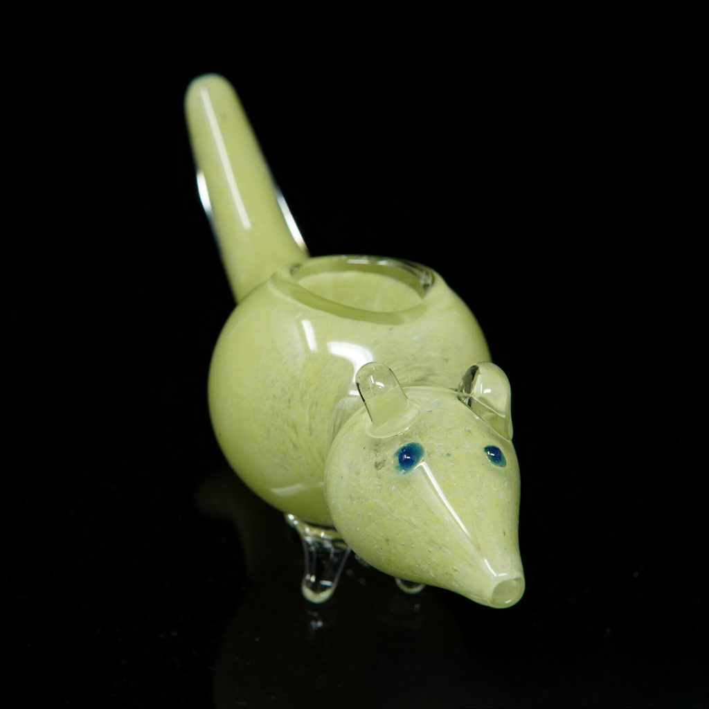 5.5" Cute Mouse Animal Tobacco Smoking Pipe Thick Collectible Pipes.