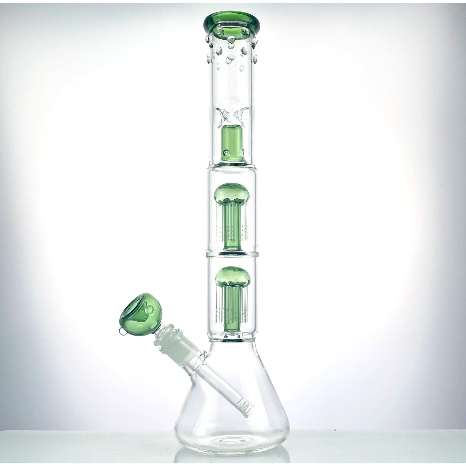 16 Glass Bong Glass Water Bongs Bowl Tornado Percolate Pipe Hookahs 14mm Bowl