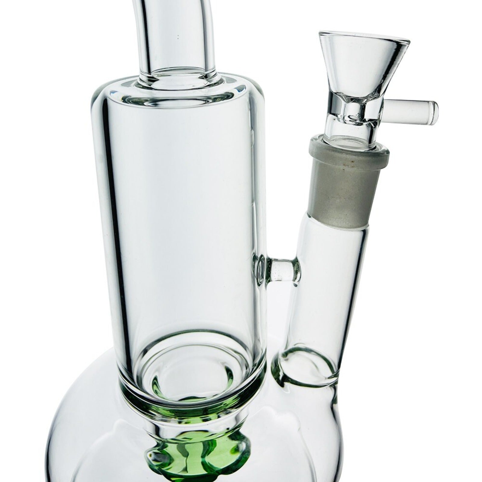 10.5" Heavy Glass Bong Smoking Hookah Percolate Rotation Water Pipes 18mm bowl