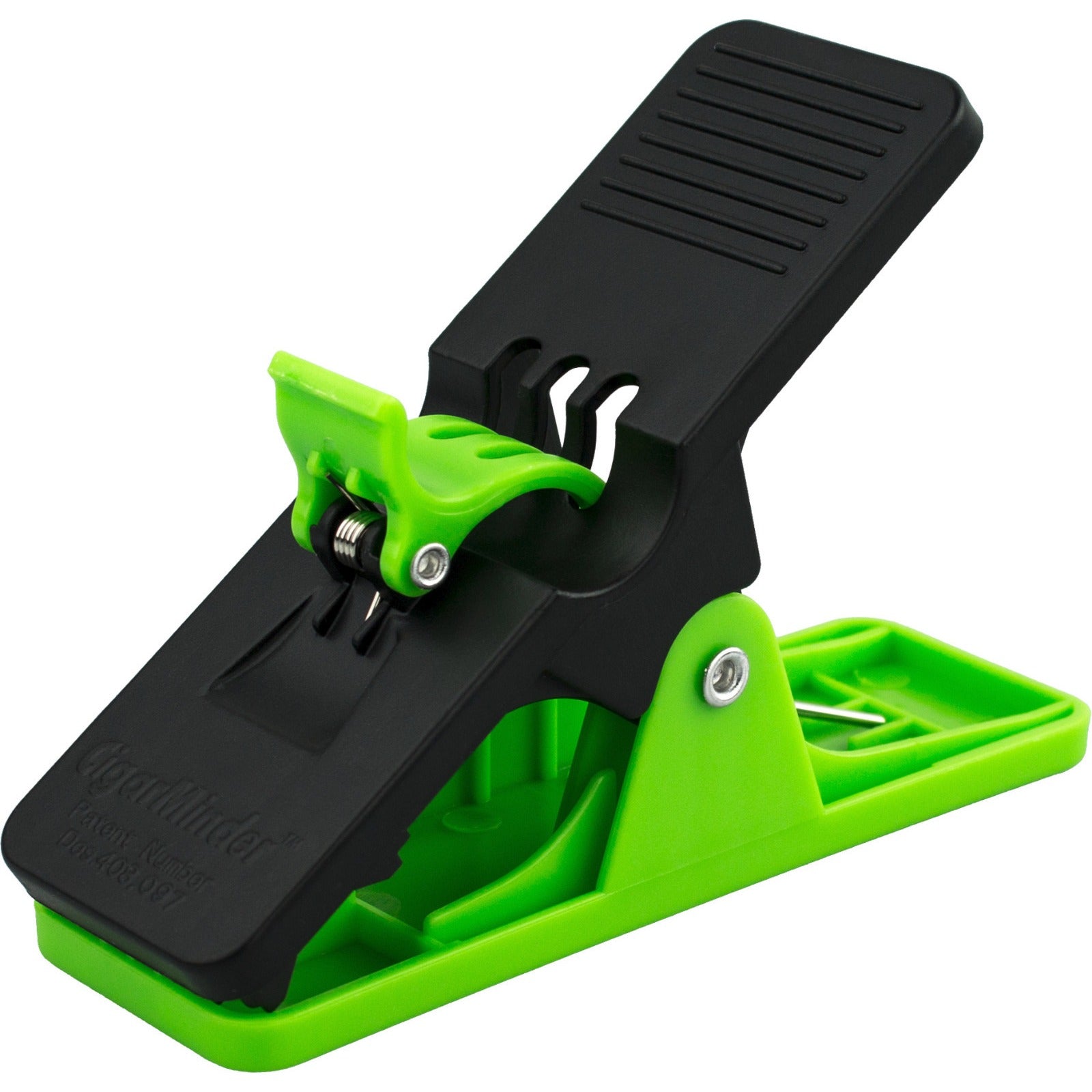 Cigar Minder Clip – Clamp Holder for Golf Carts or Boats - GREEN