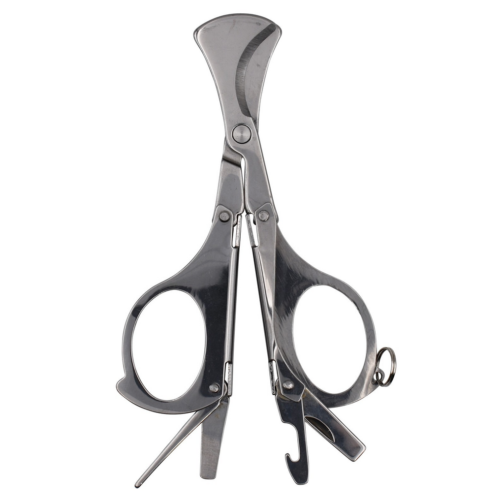 Chrome MTX Multi-Tool Cigar Cutter Scissors Lifetime Warranty