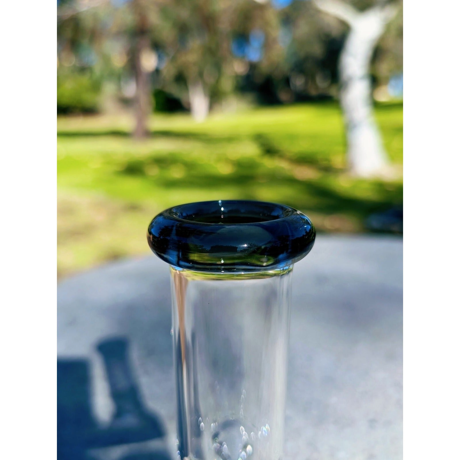 11" Black Matrix Perc Premium Quality Glass Tobacco Smoking Water Pipe Hookah