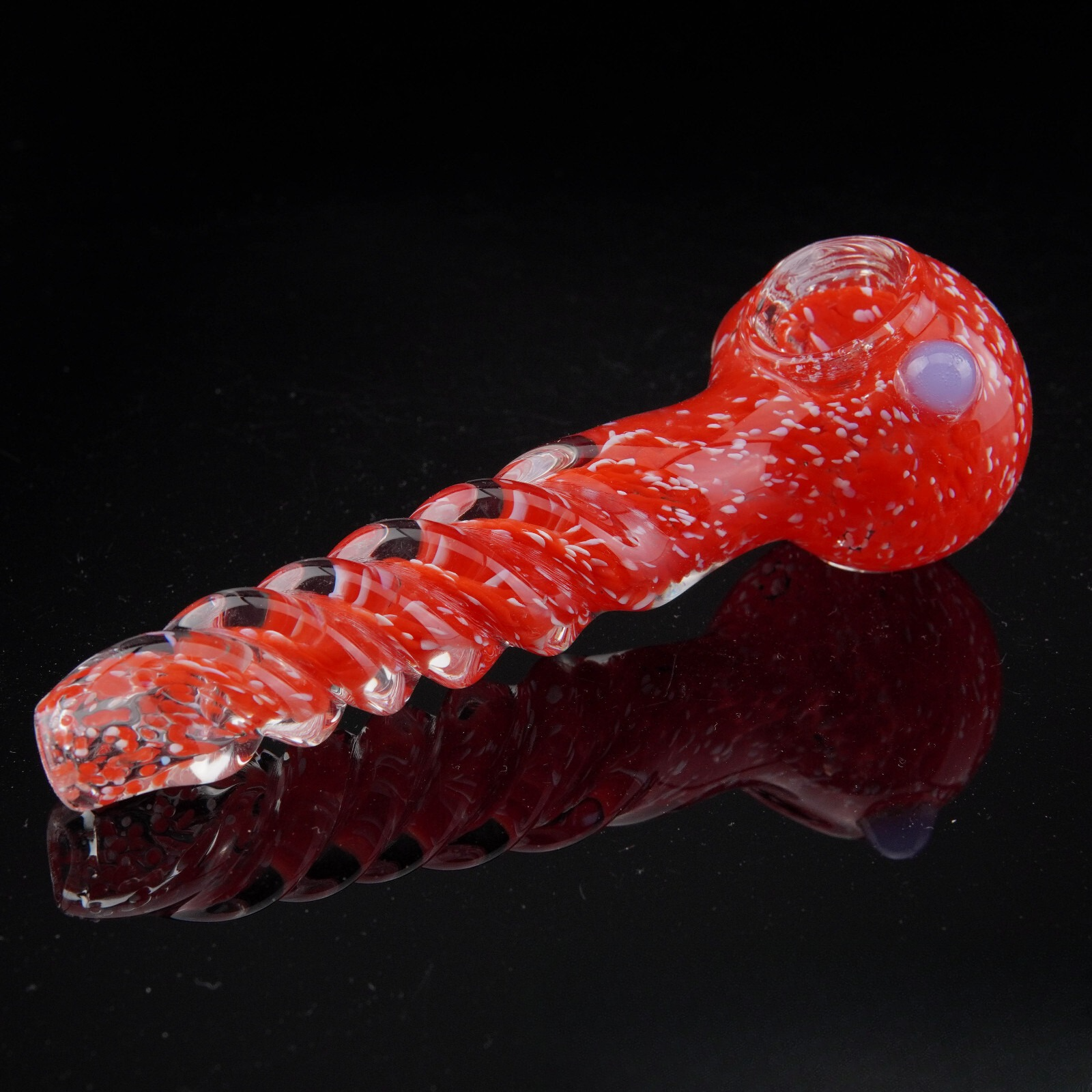 5" Tornado Twister Tobacco Smoking Pipe Thick Collectible Glass Pipes.