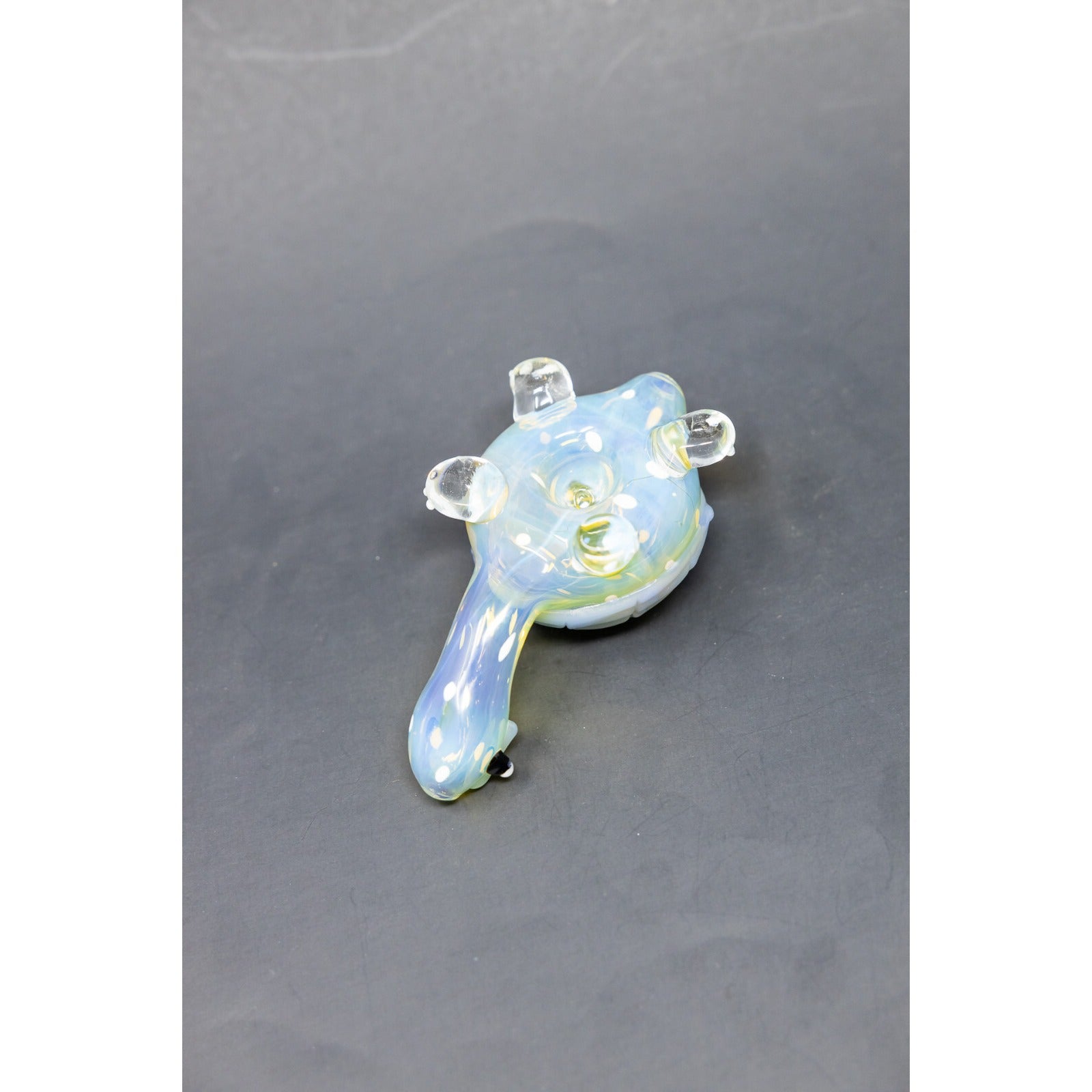 5.5" Amber Turtle Collectible Thick Glass TOBACCO Smoking Hand Pipe