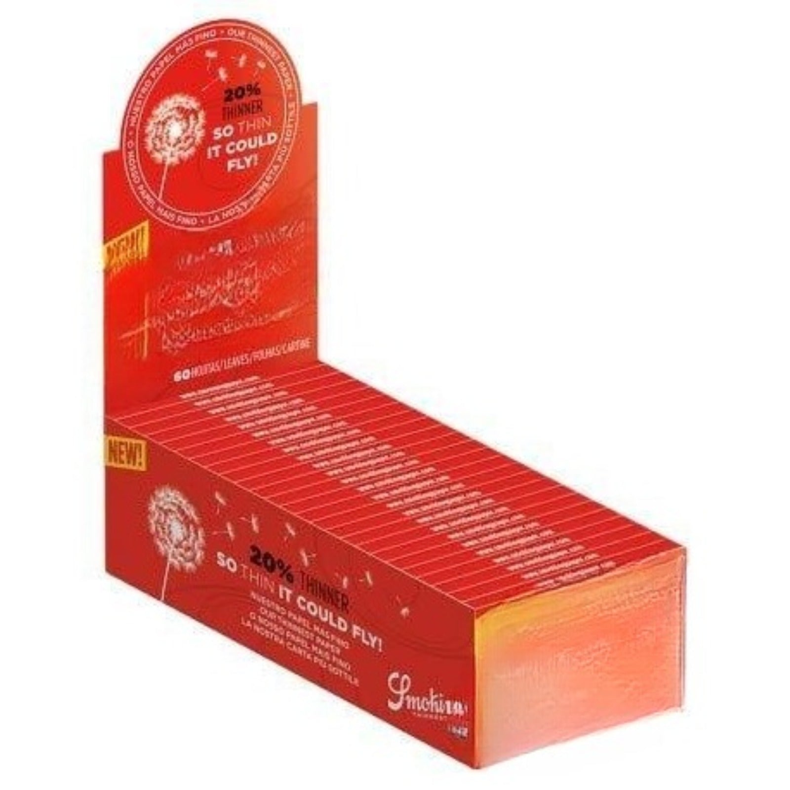 Thinnest Rolling Papers Regular Single Wide (69mm) Size (Box of 50)