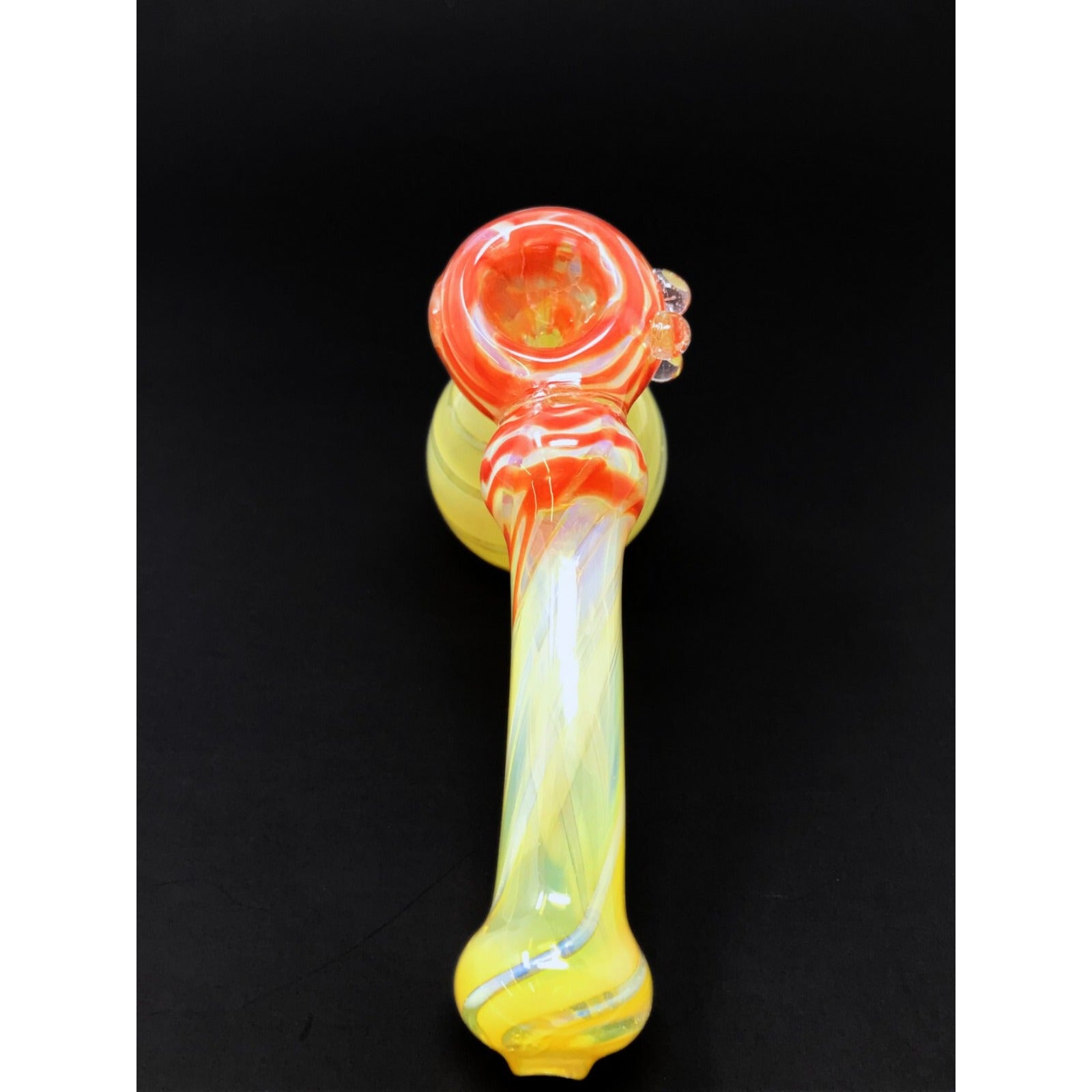 Hookah Water Pipe 7" Red Fumed Tobacco Hammer Bubbler Bong.