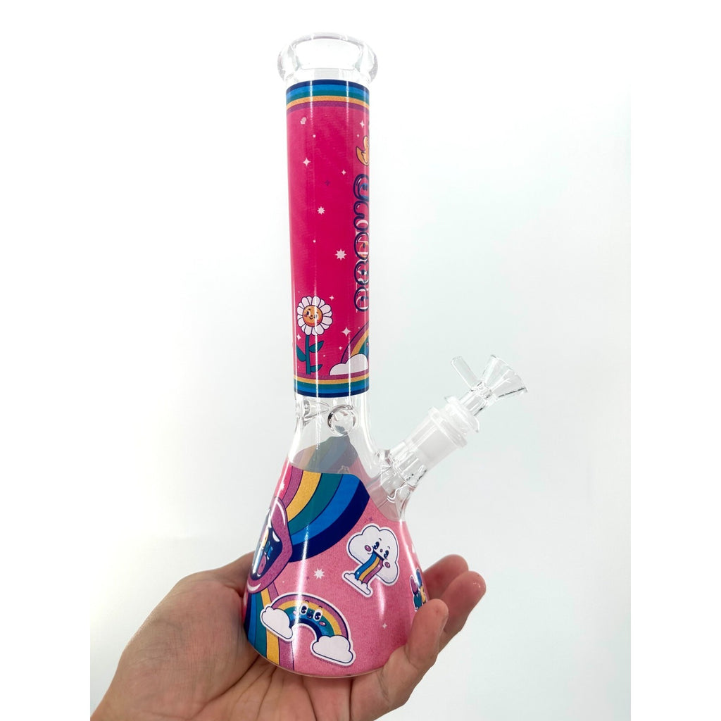 11 Inch Glass Bongs Filter 14mm Bowl Bubbler