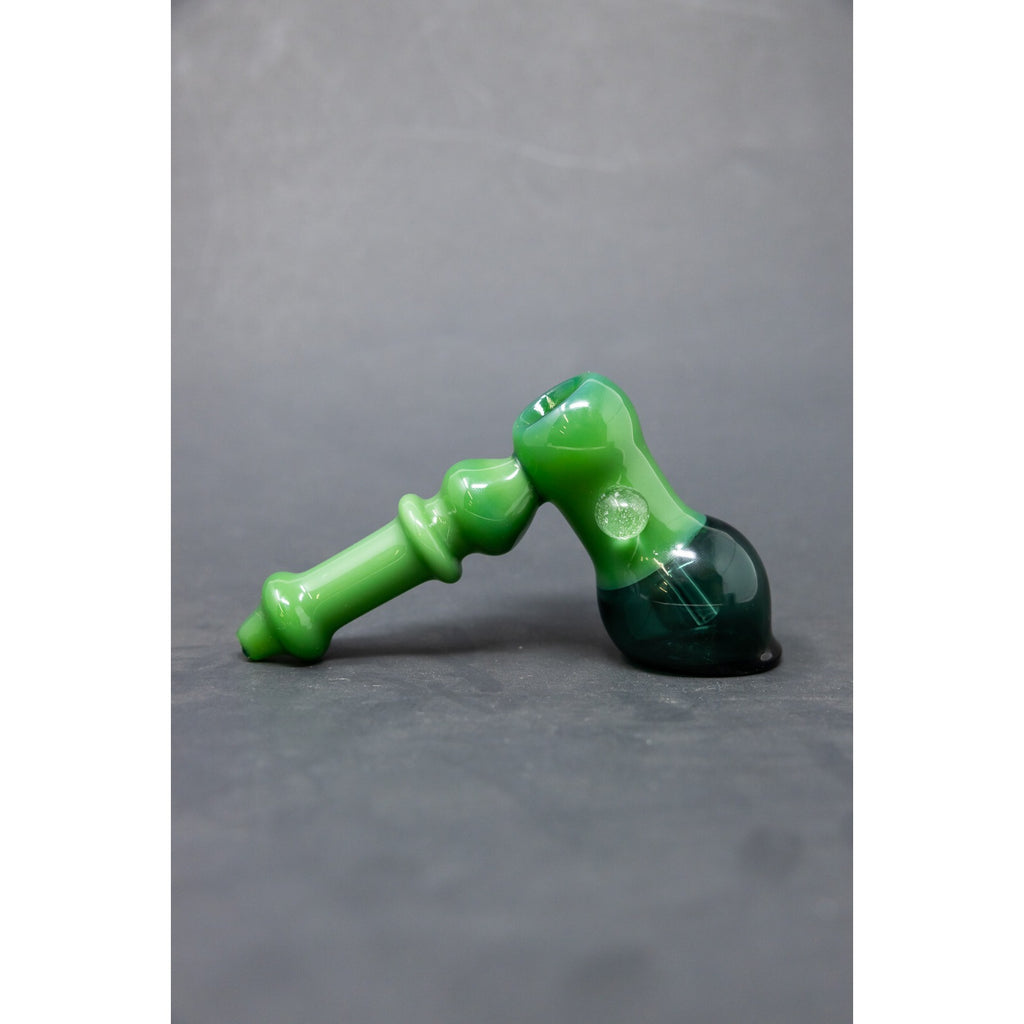 Hookah Water Pipe 6" Green Tobacco Hammer Bubbler Bong