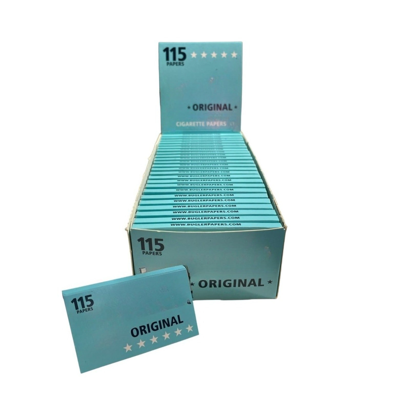 Rolling Papers Single Wide Cigarette Paper 2760 Leaves (Full Display Box)