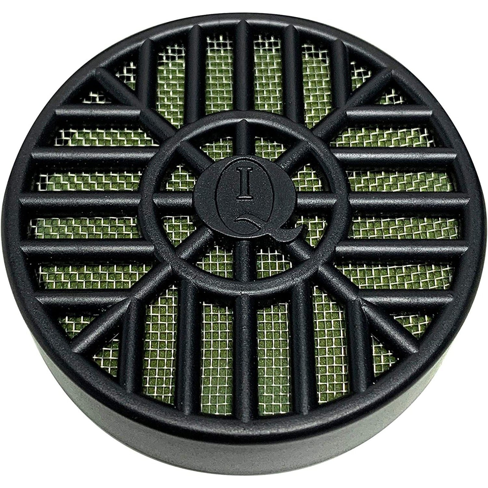 Capri Desktop Small Cigar Box Glasstop, Cedar, White - 25 to 50 Cigars