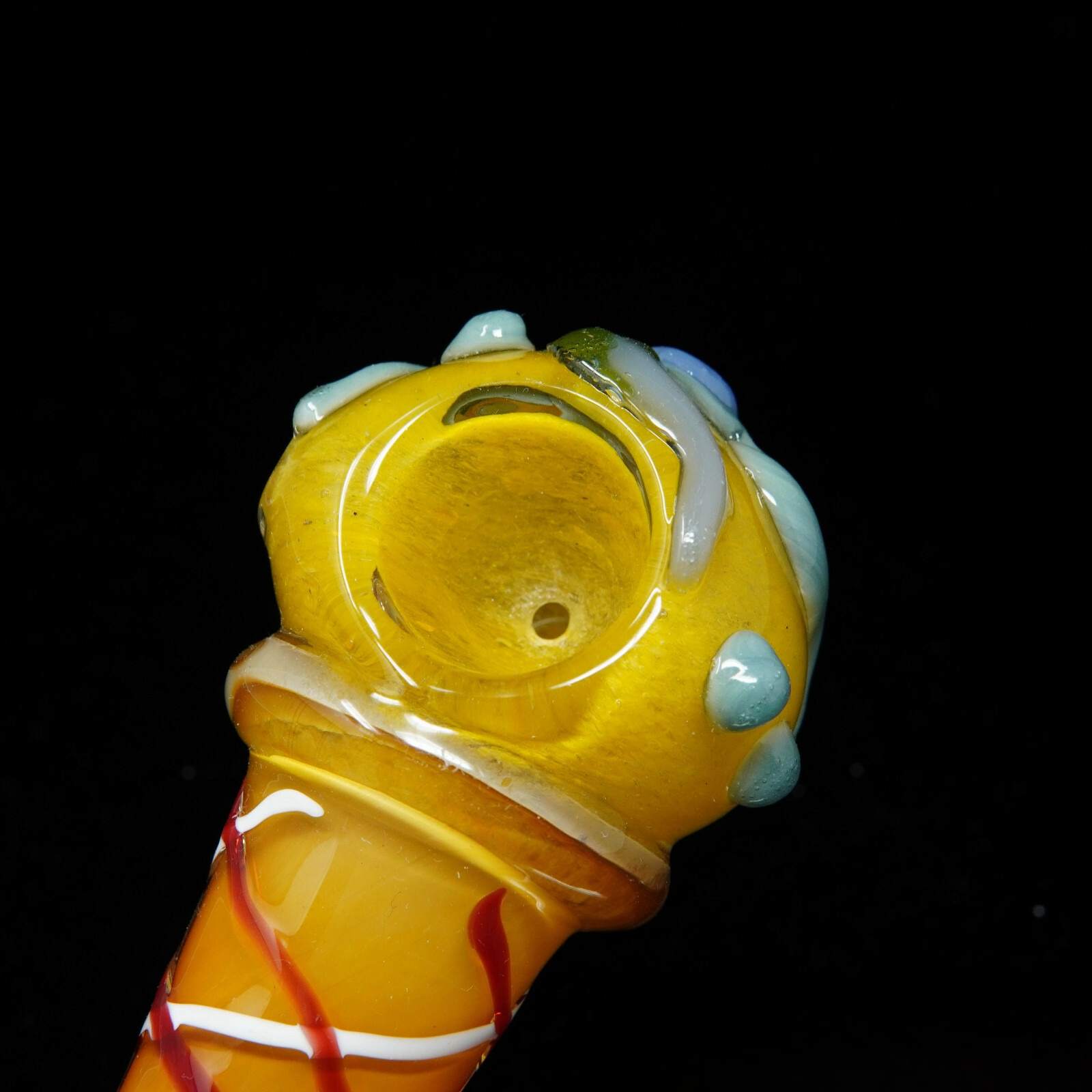 6" Ice Cream Cone Exotic Tobacco Smoking Pipe Thick Collectible Pipes.