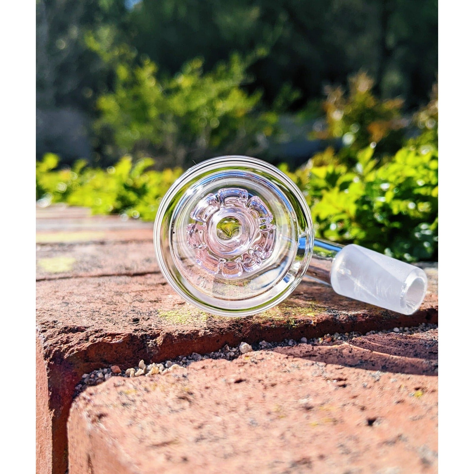 Premium Quality Thick Mini 14mm 45° Pink Ash Catcher For Tobacco Water Pipe Bong