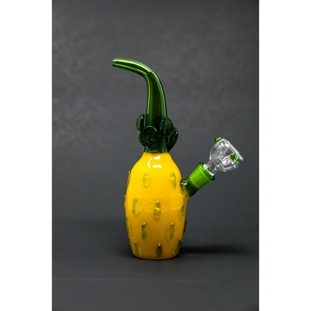 Hookah Water Pipe Glass Premium 6" Pineapple Tobacco Bong.