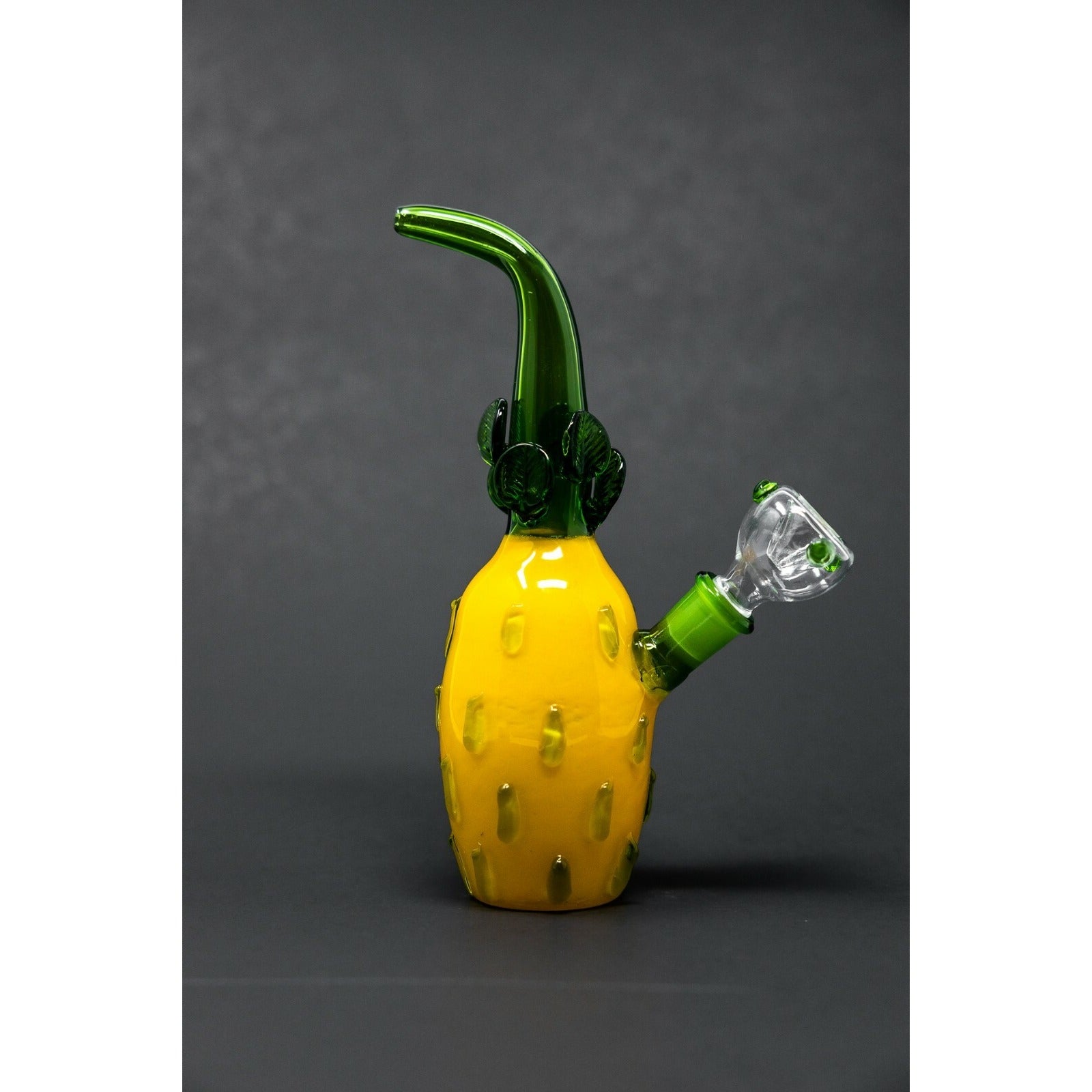 Hookah Water Pipe Glass Premium 6" Pineapple Tobacco Bong.