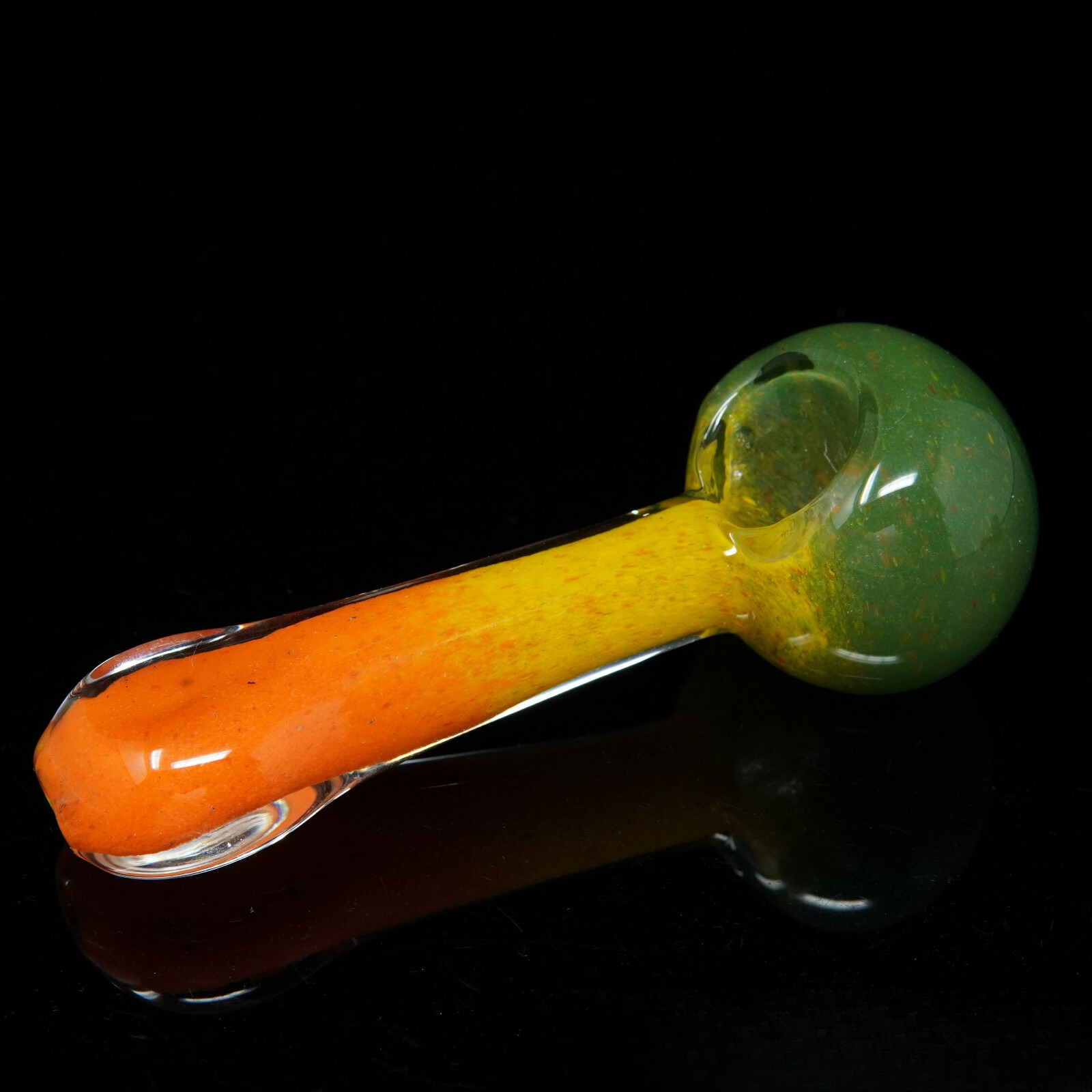 4.5" Medium Rasta Frit Tobacco Smoking Pipe Thick Collectible Pipes.