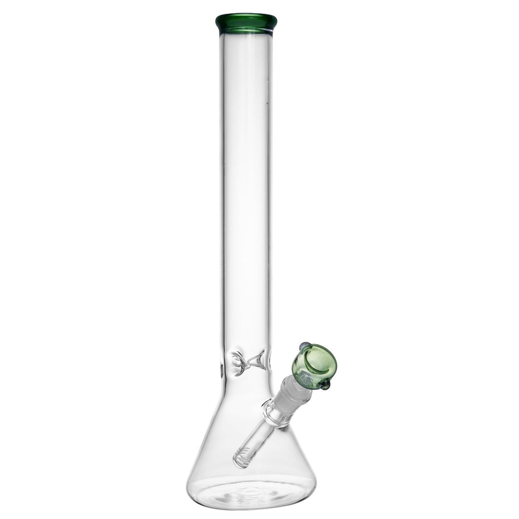 16in Heavy 6mm Thick Glass Bong Smoking Hookah Water Pipe 14mm Bowl Beaker