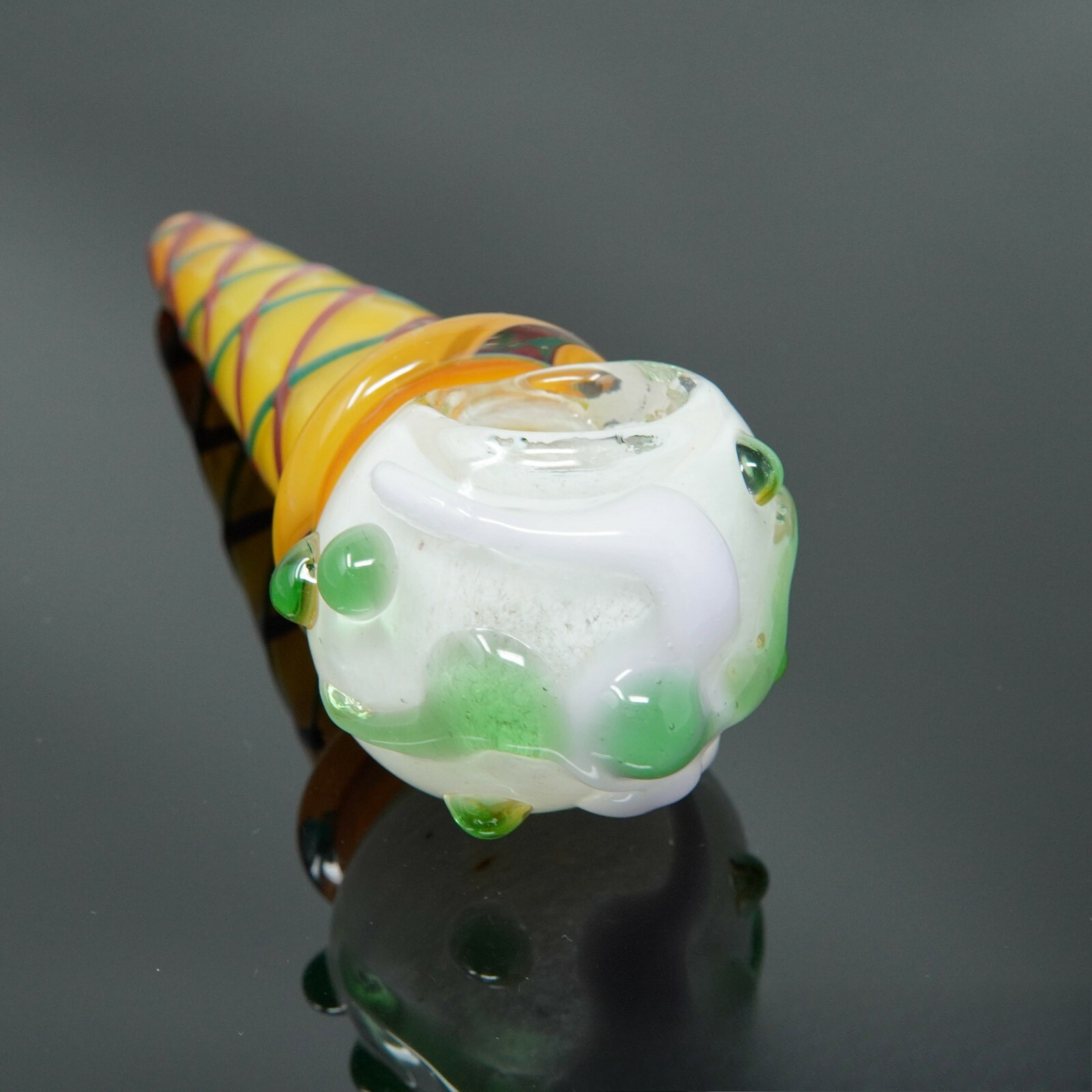 6" Ice Cream Cone Exotic Tobacco Smoking Pipe Thick Collectible Pipes.