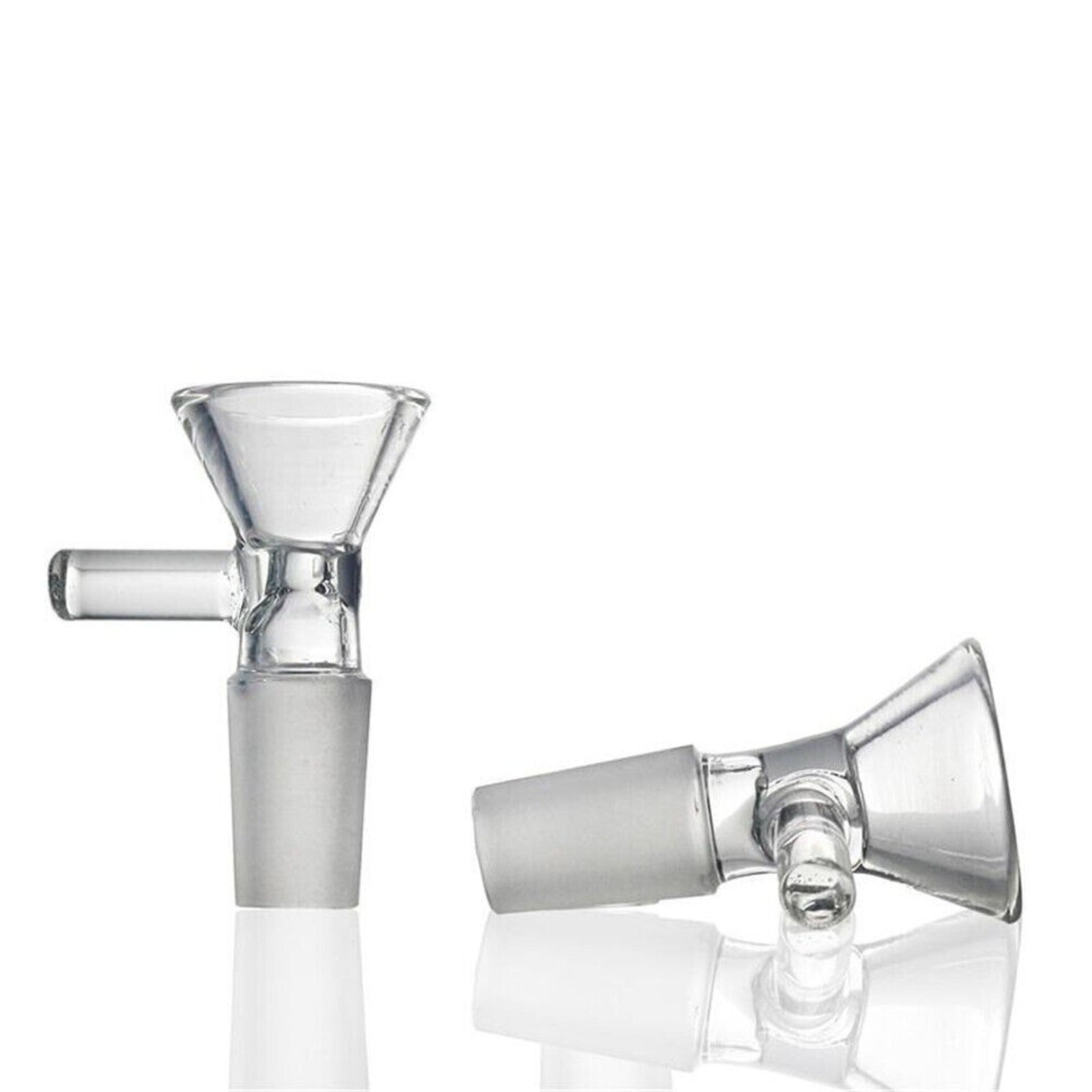 2x 14MM Male Glass Bowl For Water Pipe Hookah Bong Replacement Head US Fast Ship