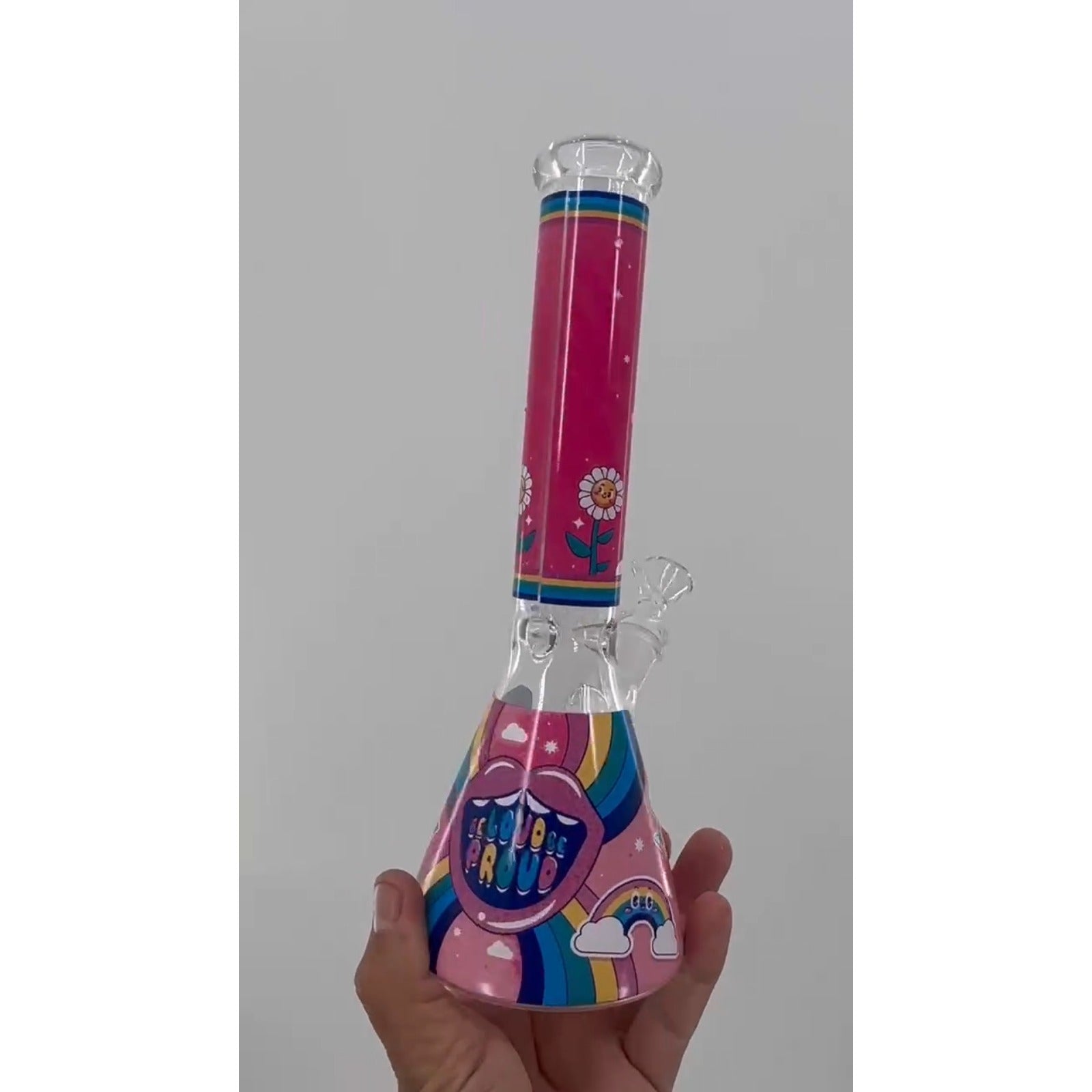 11 Inch Glass Bongs Filter 14mm Bowl Bubbler