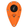 Xi1 Orange Cigar Cutter-Black Steel Blades - Lifetime Warranty!