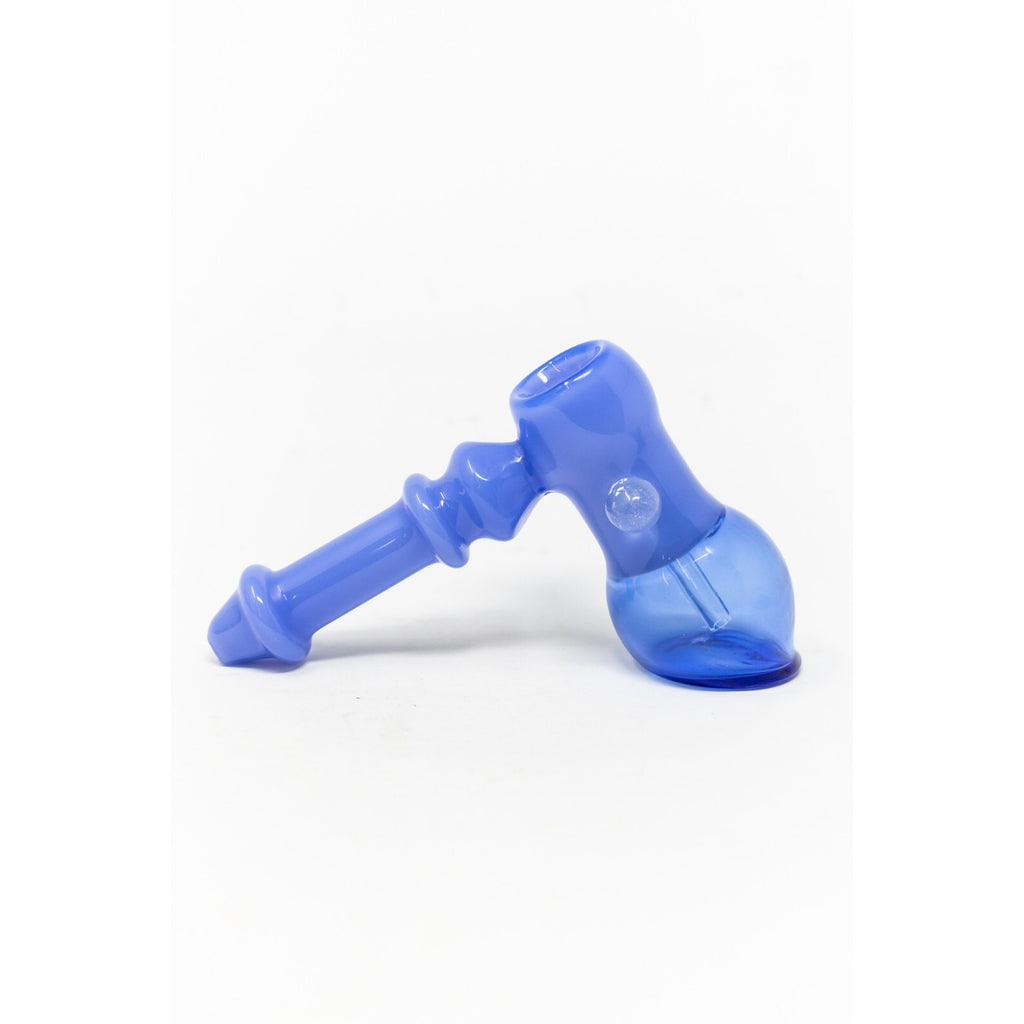 Hookah Water Pipe 6" Blue Tobacco Hammer Bubbler Bong