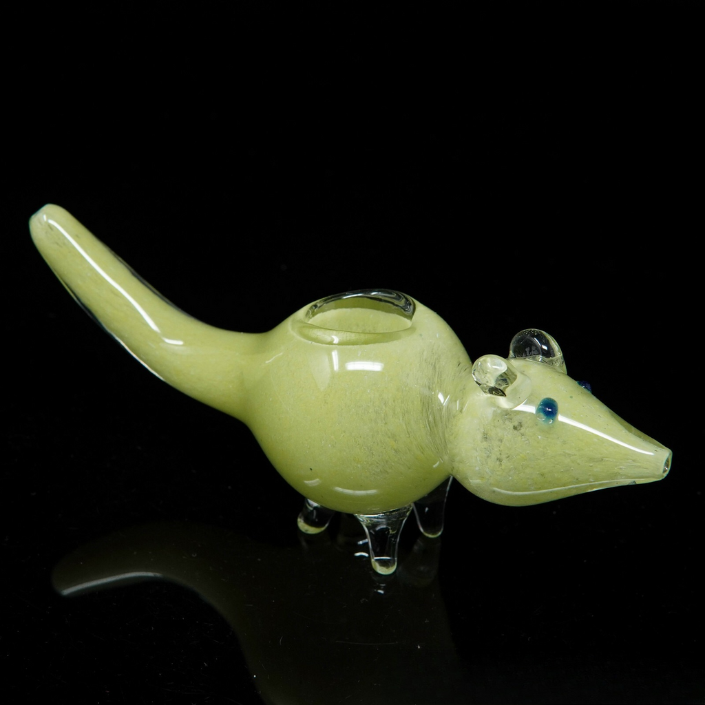 5.5" Cute Mouse Animal Tobacco Smoking Pipe Thick Collectible Pipes.