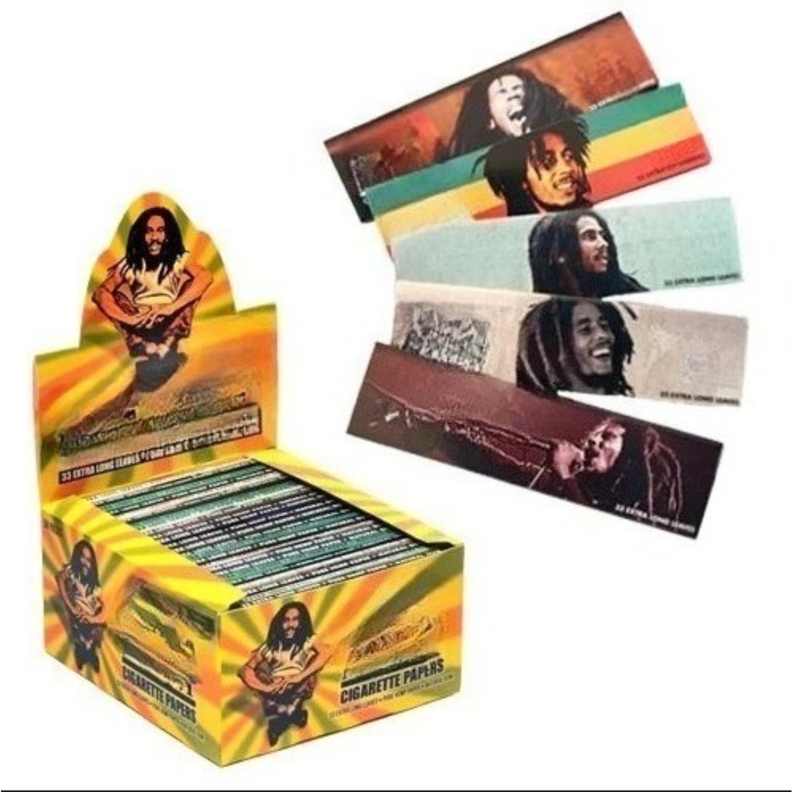 Rolling Papers King Size Pure Hemp Cigarette Paper 110mm (5 Booklets)