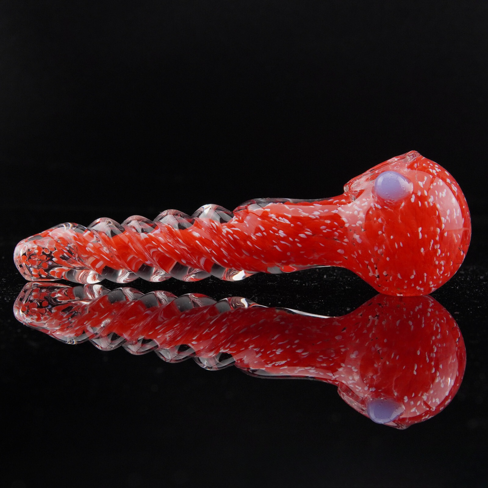 5" Tornado Twister Tobacco Smoking Pipe Thick Collectible Glass Pipes.