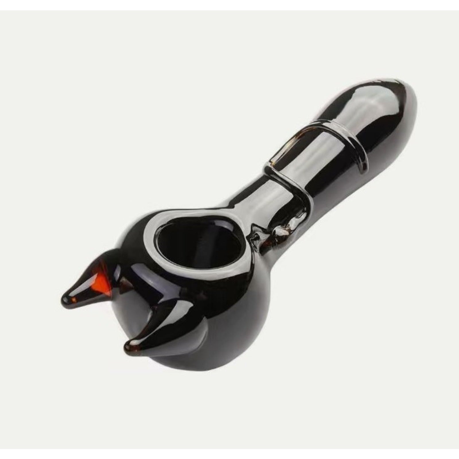 ( Pack of 2 ) 4" Tobacco Smoking Glass Pipe Collectible Handmade Pipes with Box