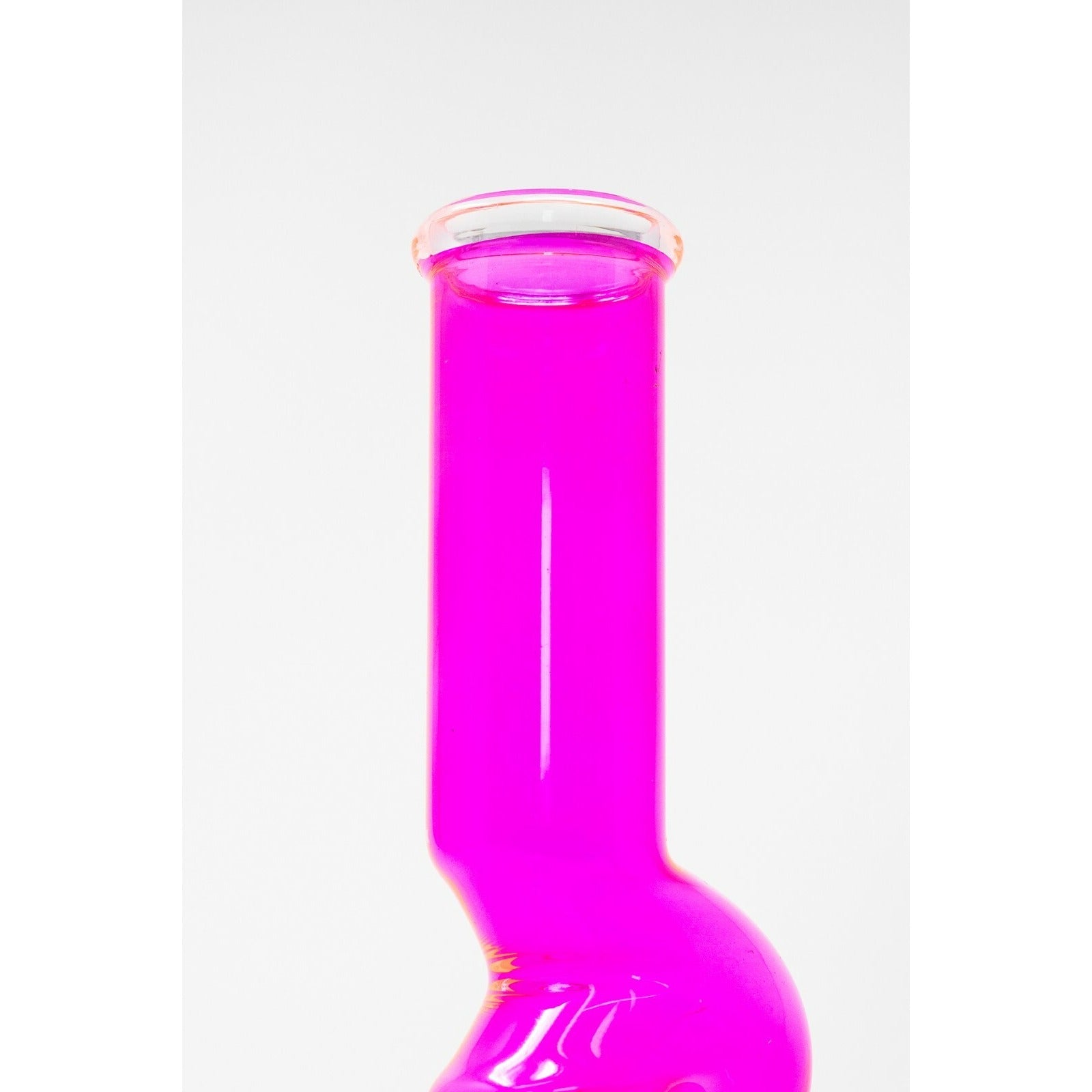 12" Neon Pink Zong Hookah Water Pipe Tobacco Bong w/ Percolator - Fast Shipping